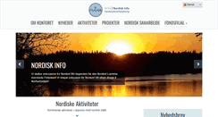 Desktop Screenshot of nordisk-info.de