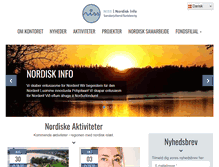 Tablet Screenshot of nordisk-info.de